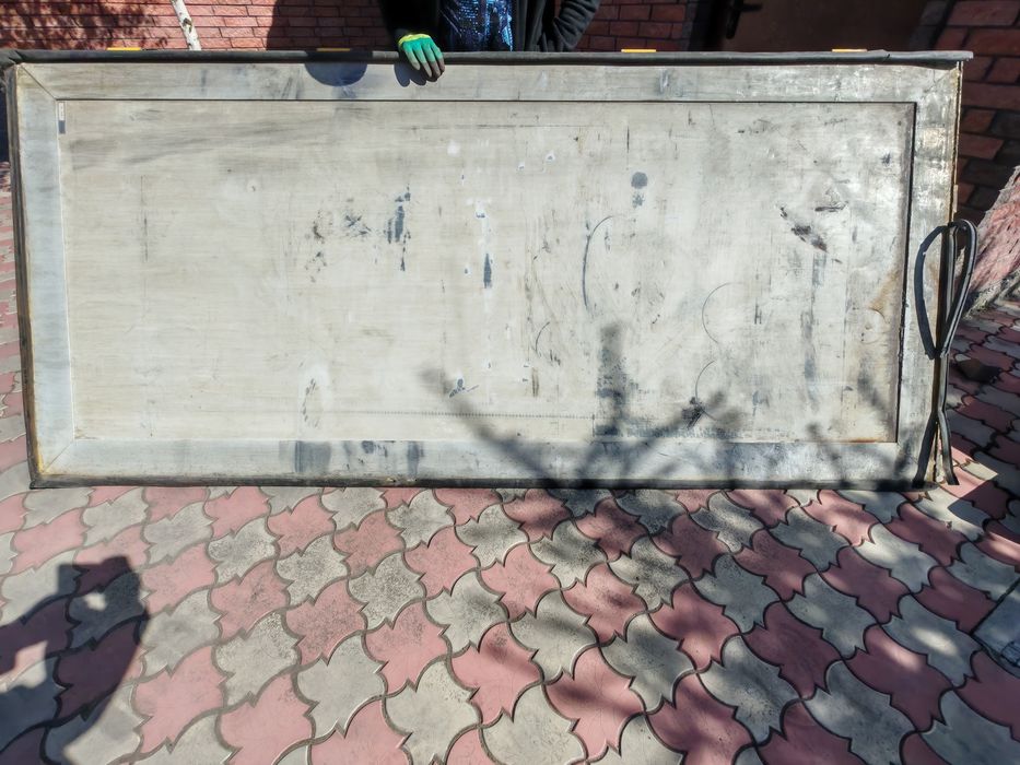 Ворота (левая) на полуприцеп Когель