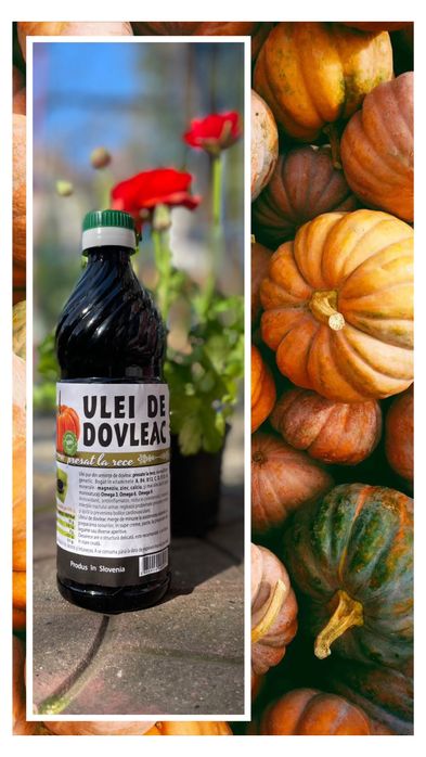 Vand ulei de dovleac presat la rece