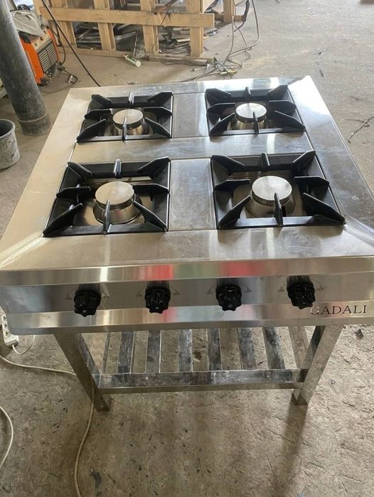 Газовая плита 4 конфорочная качество супер а цена низкая gaz pilita