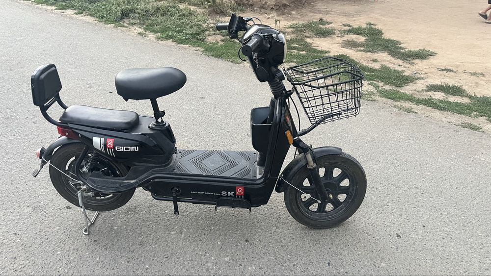 Электовелосипед в рабочем состоянии