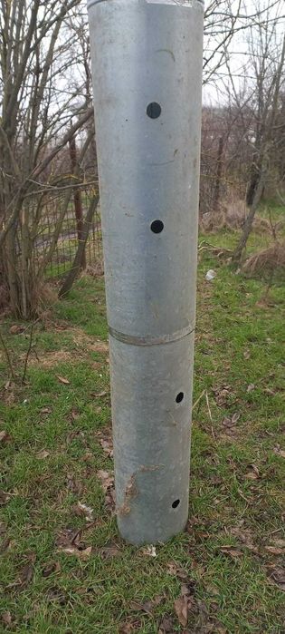 Tubulatura aer cald pentru centrală.