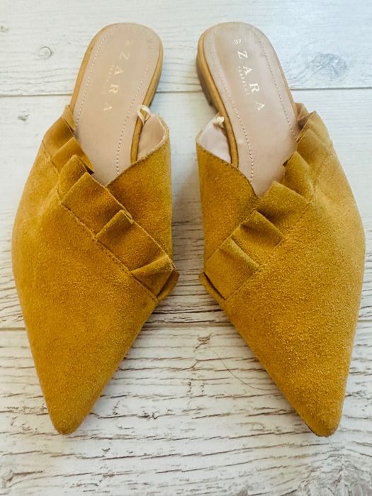 Saboti Zara, galbeni, 37