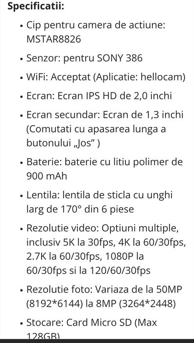 Camera ActionCAM