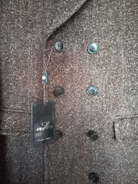 Пальто шерстяное