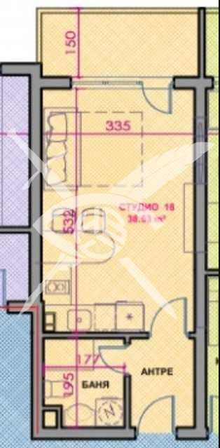 Едностаен апартамент в Поморие 972-28506