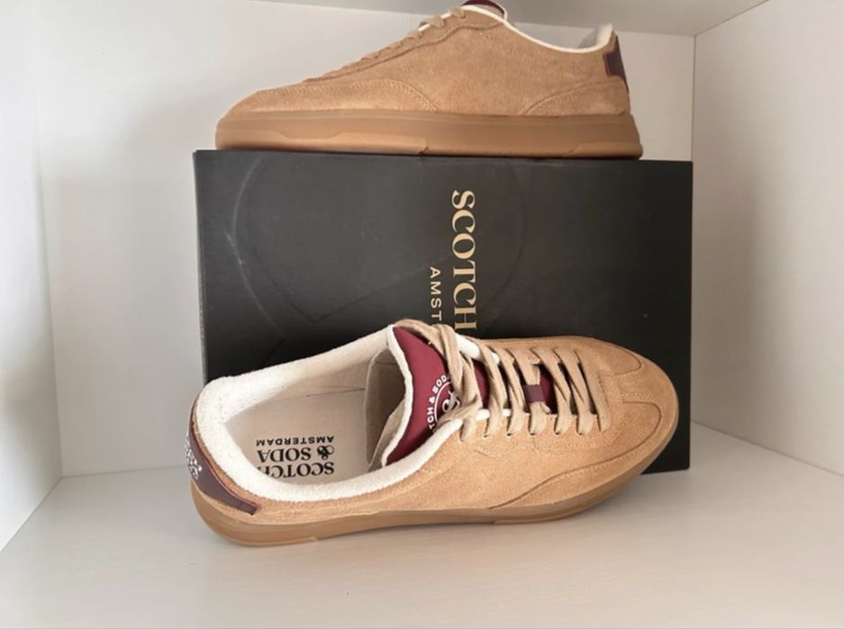 Adidasi premium Scotch & Soda noi cu eticheta nr 45 pret fix