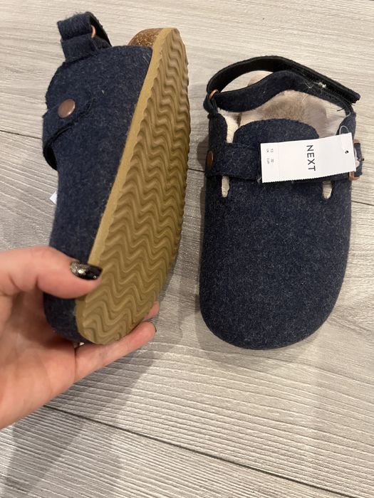 Papuci copii NEXT 32 îmblăniți noi
