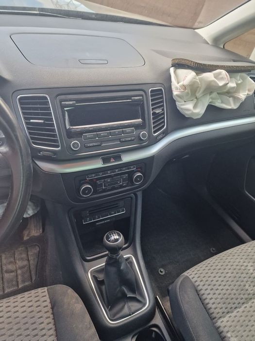 Dezmembram Volkswagen Sharan, an 2012, 2.0 TDI cod CFF, cutie manuala