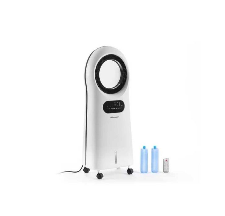 Ventilator Multifunctional InnovaGoods Evaporativ Ionizare 3 Moduri 3 Trepte de Viteza Luminare LED 90 W