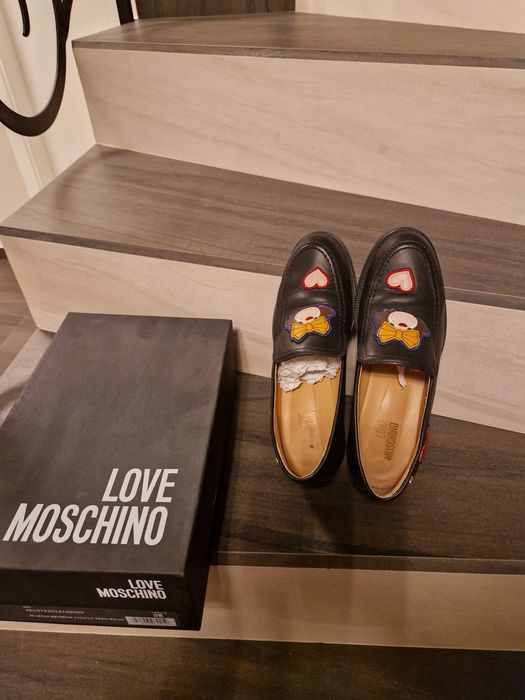 Дамски лоуфъри  LOVE MOSCHINO