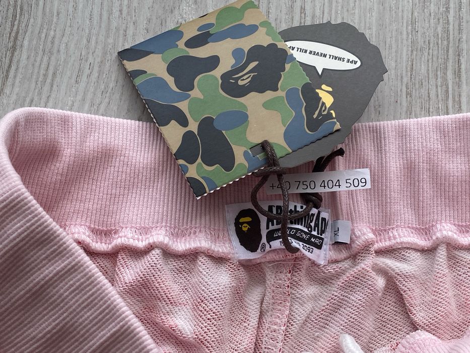 Pantaloni Scurti Bape Shark XL Roz