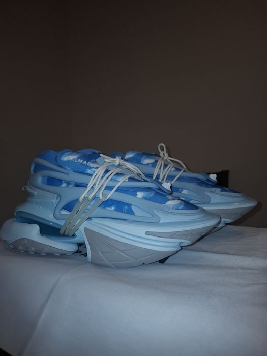 Vand Balmain x Ant Kai Unicorn Blue and White / Albastrii cu alb noi, nouti marimea 42