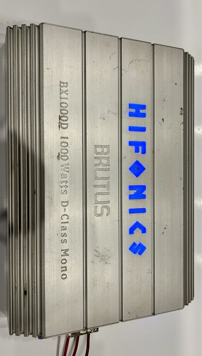 Vand amplificator statie auto Hifonics Brutus BX1000D monobloc clasa D
