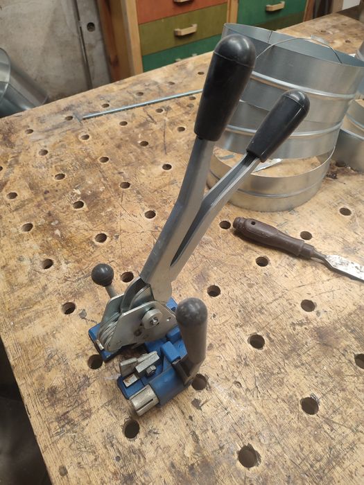 Ръчна чембер машина - Използвана с лента и скоби