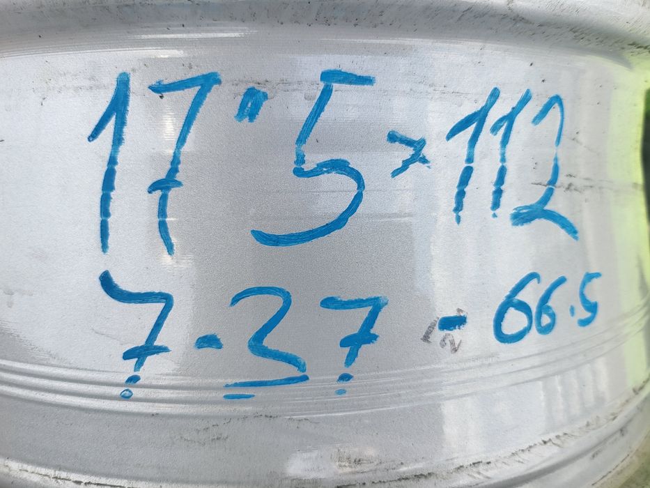 Оригинални лети джанти 17 5х112 Audi ,Ауди