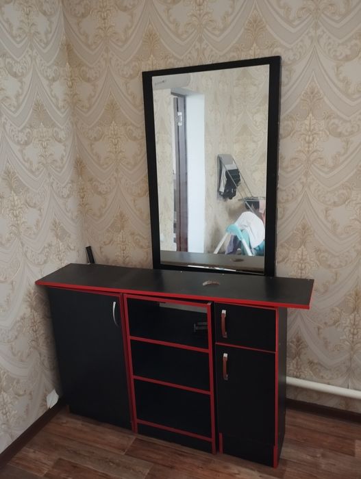 Зеркало кресло для Барбер шоп