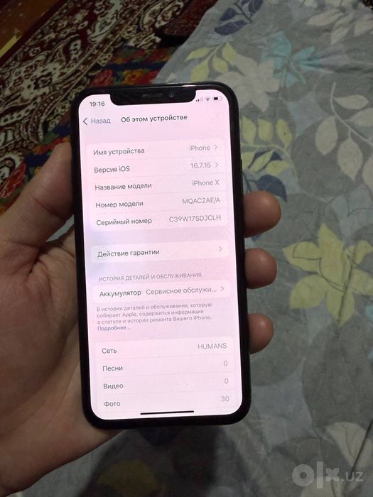 Iphone x sotiladi