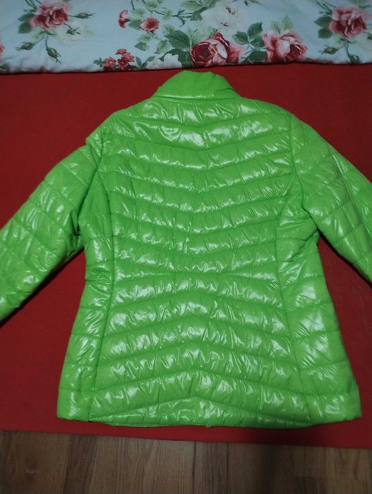 Дамско яке цвят резида