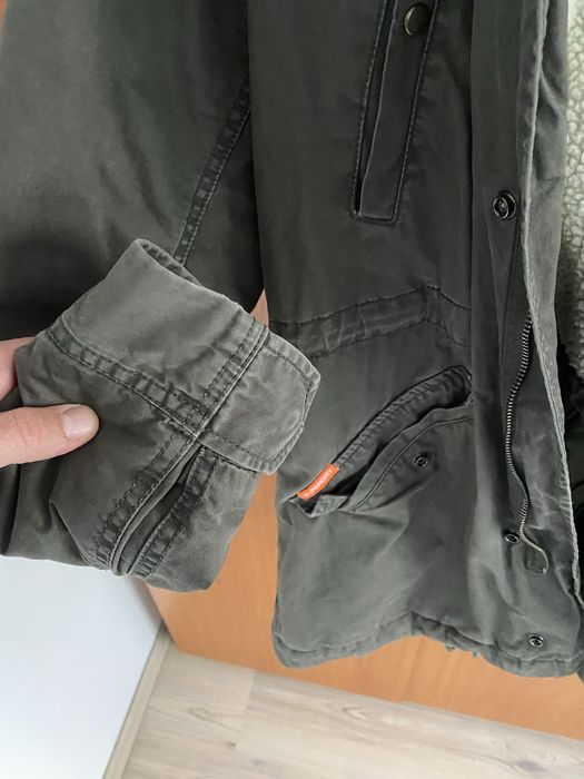 Geaca parka imblanita barbati Superdry