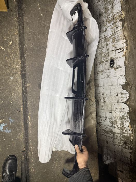 Карбонов заден дефузер audi A6 S6 C7.5 16 до 18та