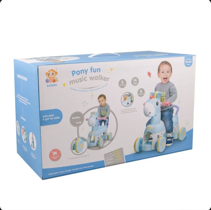 Каталка талкер лошадка