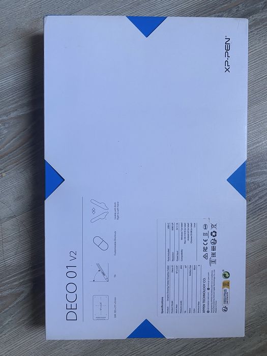 Графический планшет XP-PEN Deco 01 V2