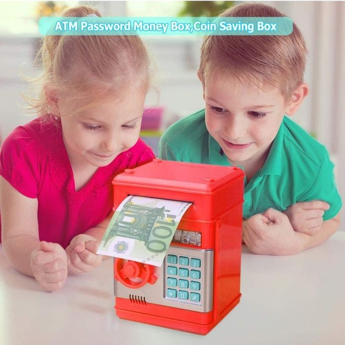 Детска касичка Банкомат, Сейф с ПИН код за сигурност