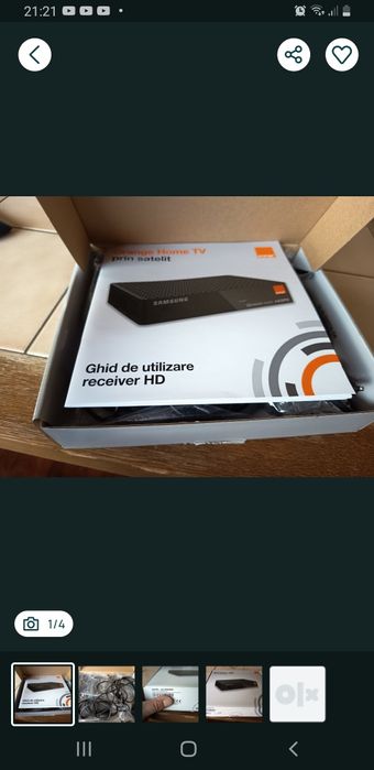 Receiver Orange nou la cel mai bun pret