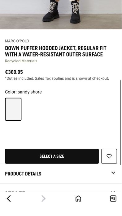Якета Marc O’polo Under Armour LeGer River Island