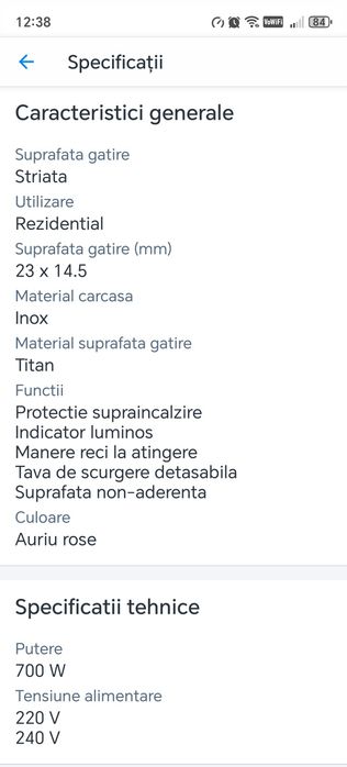 Grill electric Sandwich Maker  nou sigilat