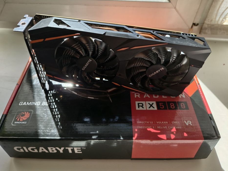 Продам видеокарту AMD RX 580 8 gb