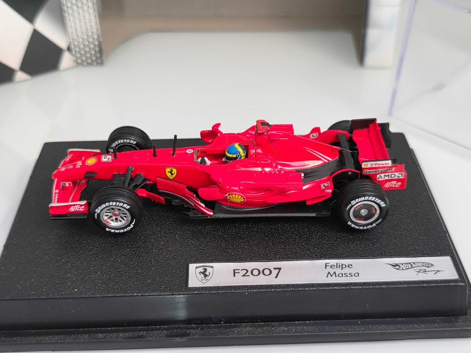 Macheta Auto 1/43 Hotwheels Ferrari 2007 F1 Felipe Massa Formula 1