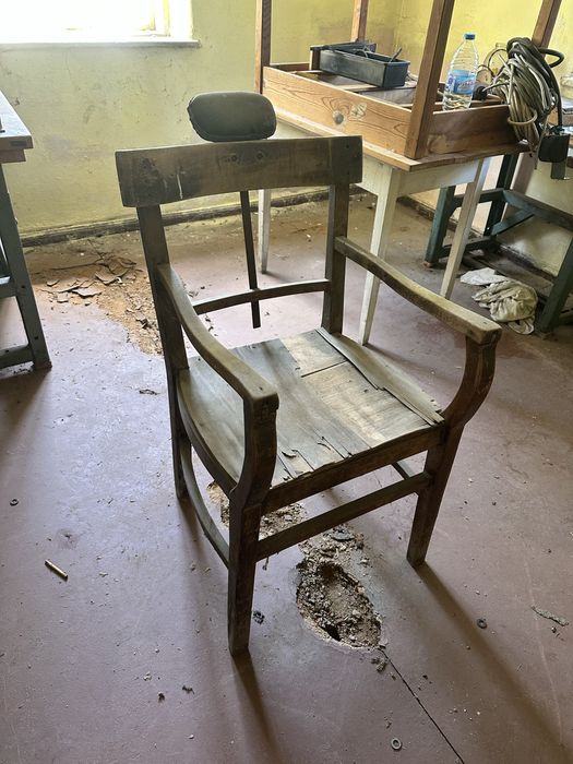 Ретро бръснарски стол