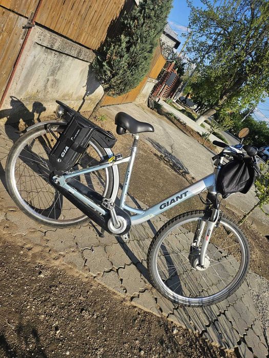 Electric Bicycle with a giant battery, An E bike sports built