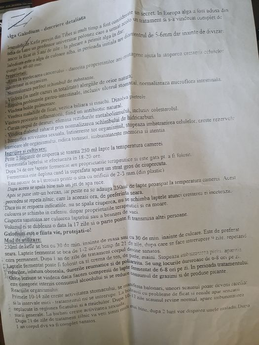 Vand ciuperca de kefir de lapte 1 lingura