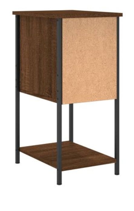 Нощно шкафче - кафяв дъб