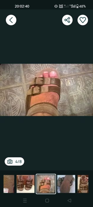 Vând sandale  Noi  BATA