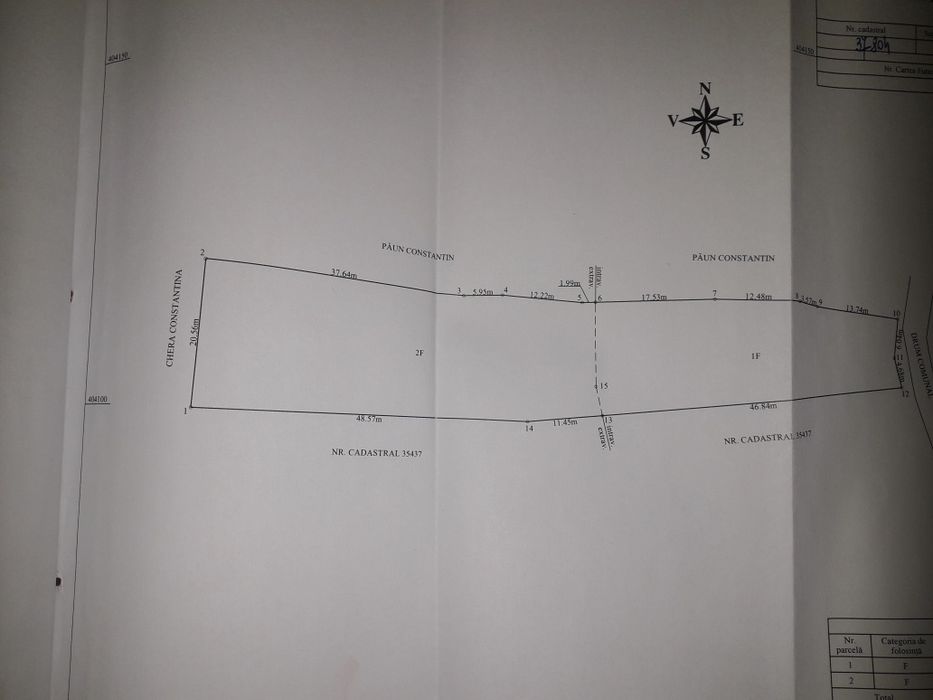 Teren de vânzare în Vladesti