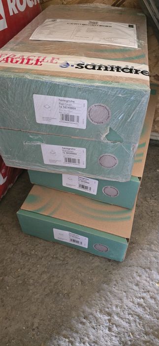 Vand rigole dus noi, sigilate, Hansgrohe RainDrain Point, placabile