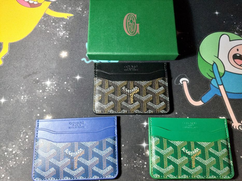 Goyard portofel card holder full box