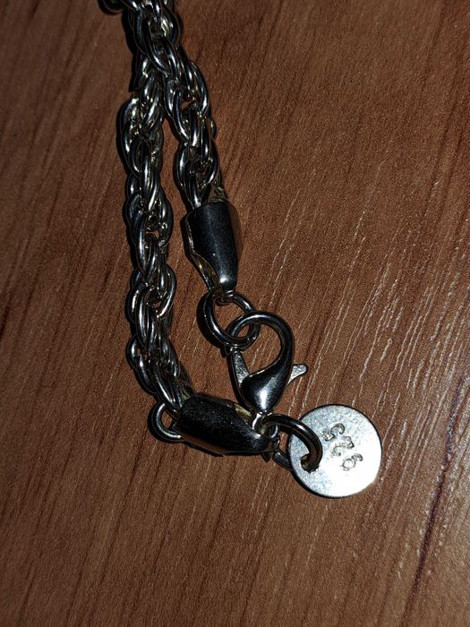 Дамска сребърна гривна 925