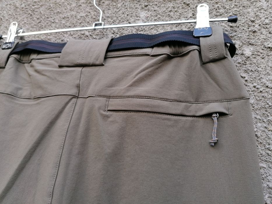 Нов сивозелен мъжки разтеглив пролетноесенен панталон Jack Wolfskin