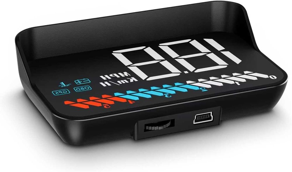 M7 Car HUD Head Up Display – OBD2 / GPS смарт дисплей за автомобил с проекция на предното стъкло