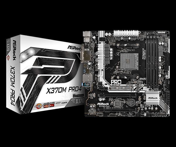 Материнская плата amd am4 X370m pro4