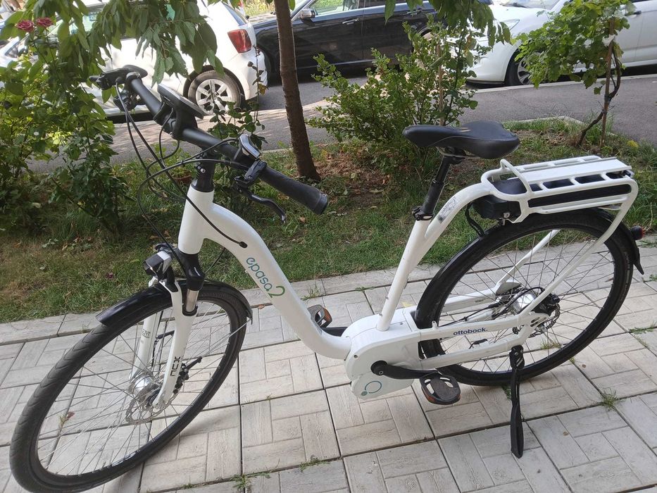 Vând Bicicletă Electrică (150km autonomie) OttoBock ePaso 2 – Motorizare Bosch, Viteze în Butuc Shimano Alfine