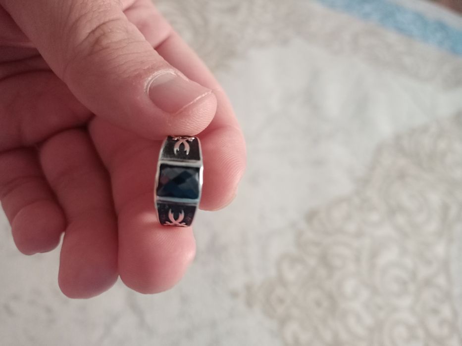 Кольцо серебро 10000тг