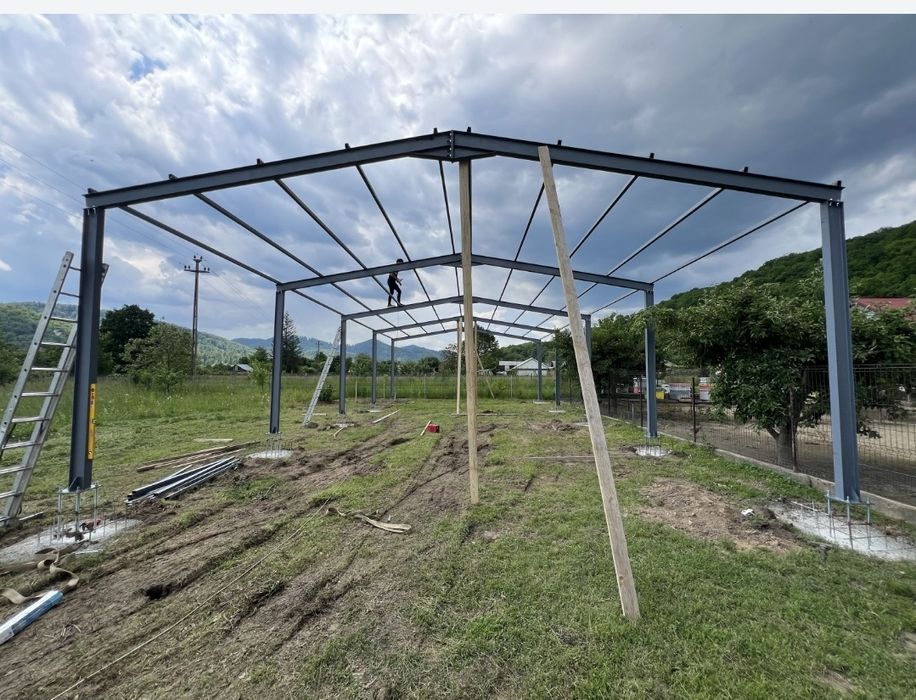 Vand hale și structuri metalice din europrofile