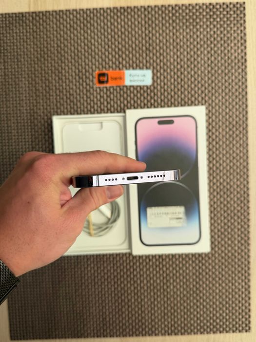 100% Батерия! iPhone 14 PRO MAX  Лизинг от 18€/мес deep purple 128gb лилав