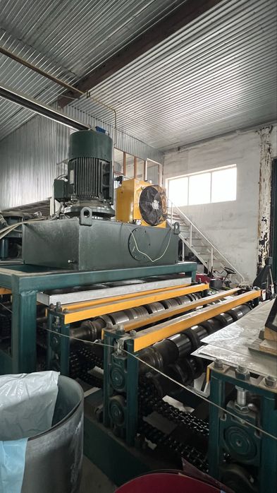 Станок для производства профлиста С-25 и металлочерепицы "Каскад"