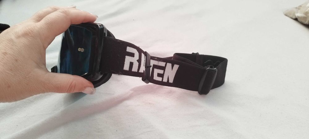 Очила Raven Sniper Crew MX black – blue mirror